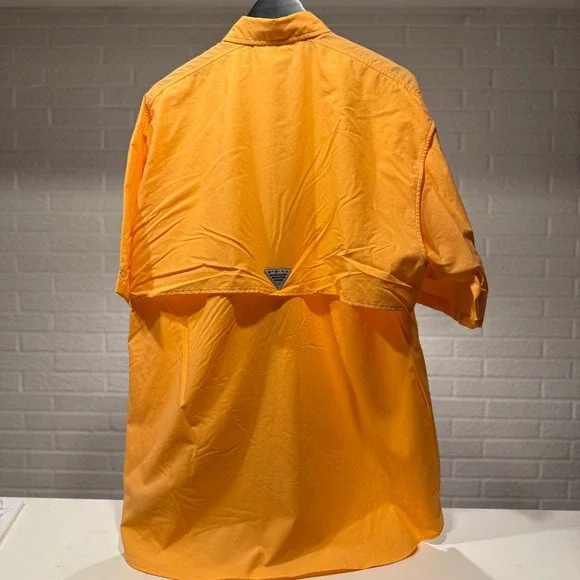 Columbia Bahama II PFG Shirt Mens Short Sleeve Button Up Fishing UPF 50 - Picture 5 of 7